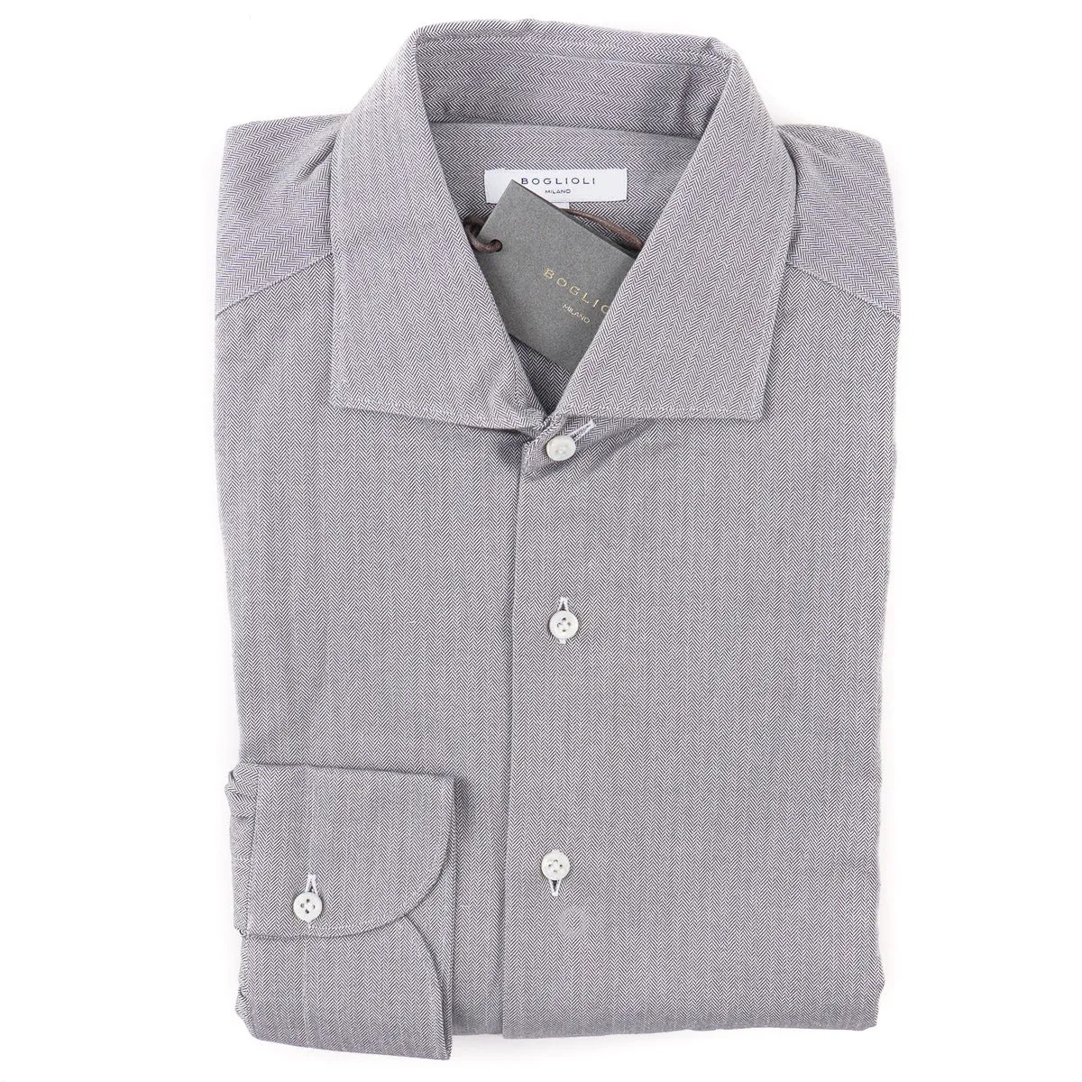 Boglioli Slim-Fit Cotton Dress Shirt