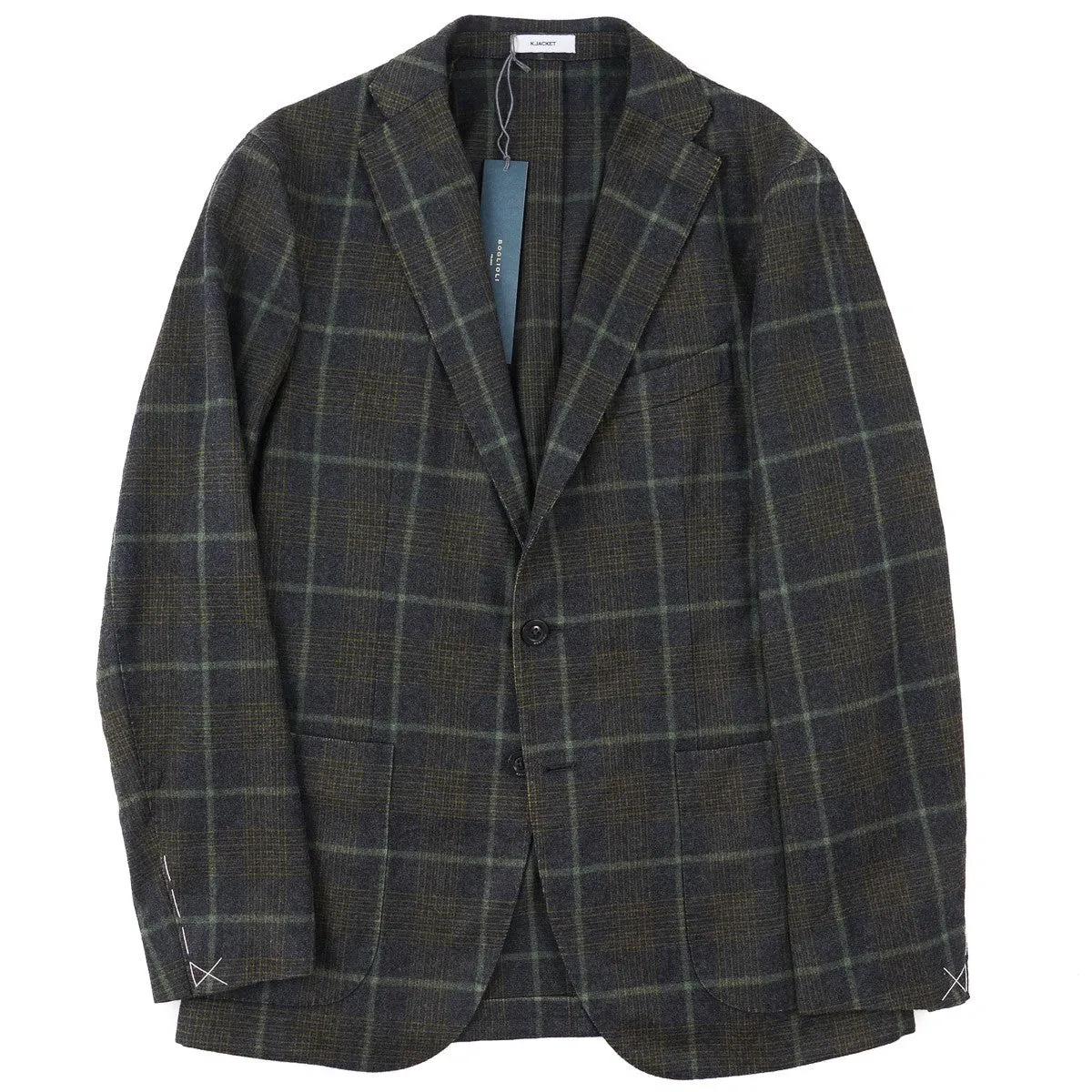 Boglioli Soft Flannel Wool 'K Jacket'