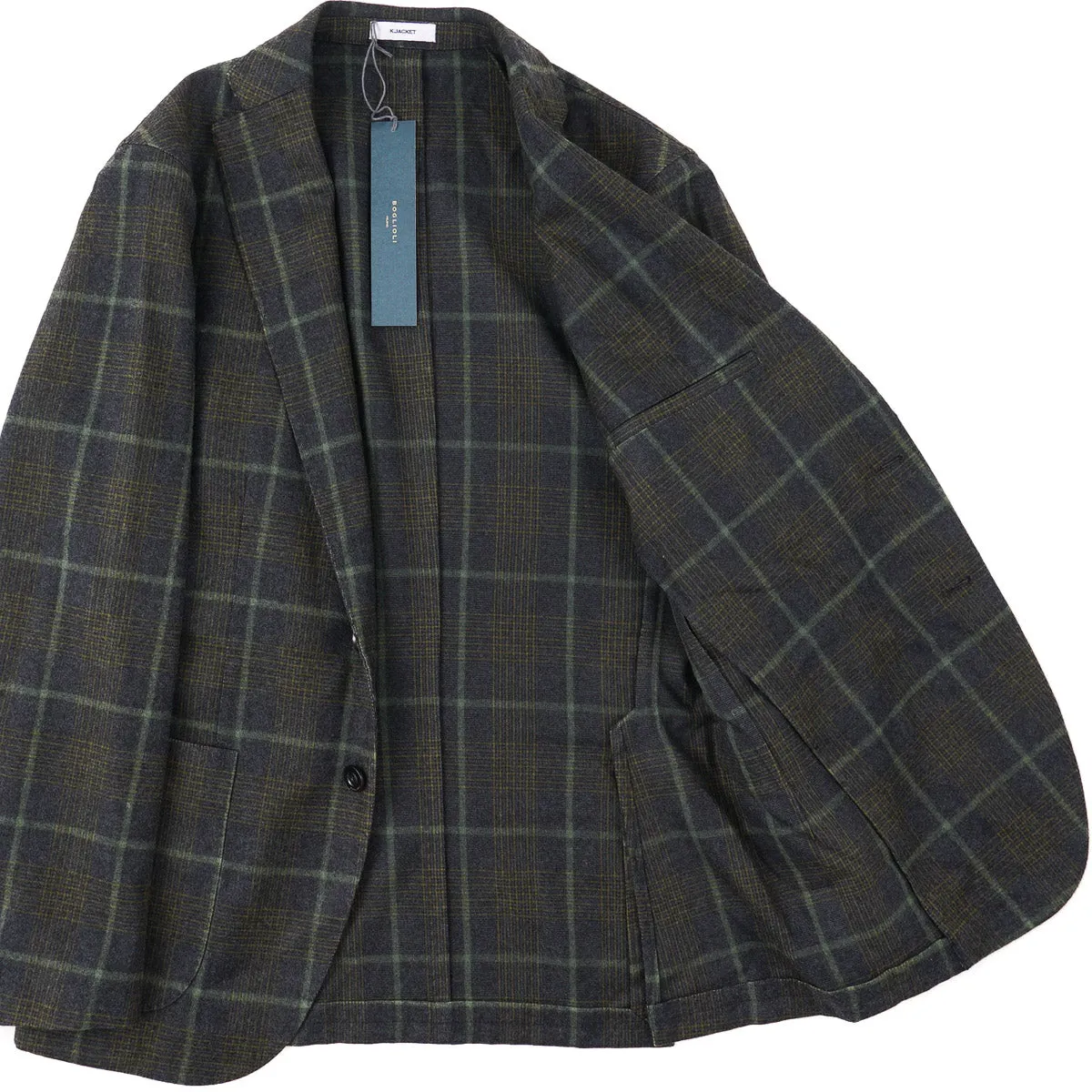 Boglioli Soft Flannel Wool 'K Jacket'