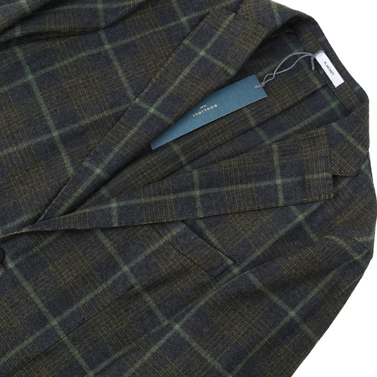 Boglioli Soft Flannel Wool 'K Jacket'