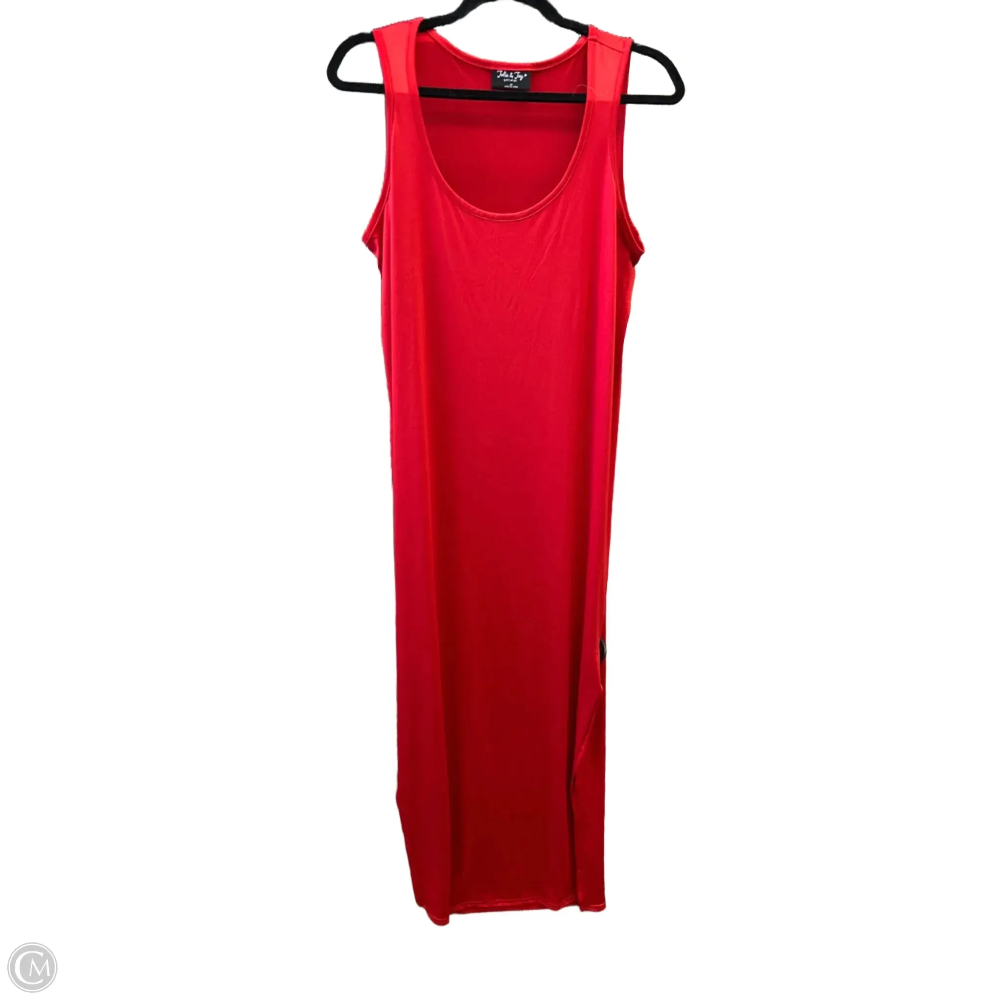 Dress Casual Maxi By Clothes Mentor In Red. Size: 1x
