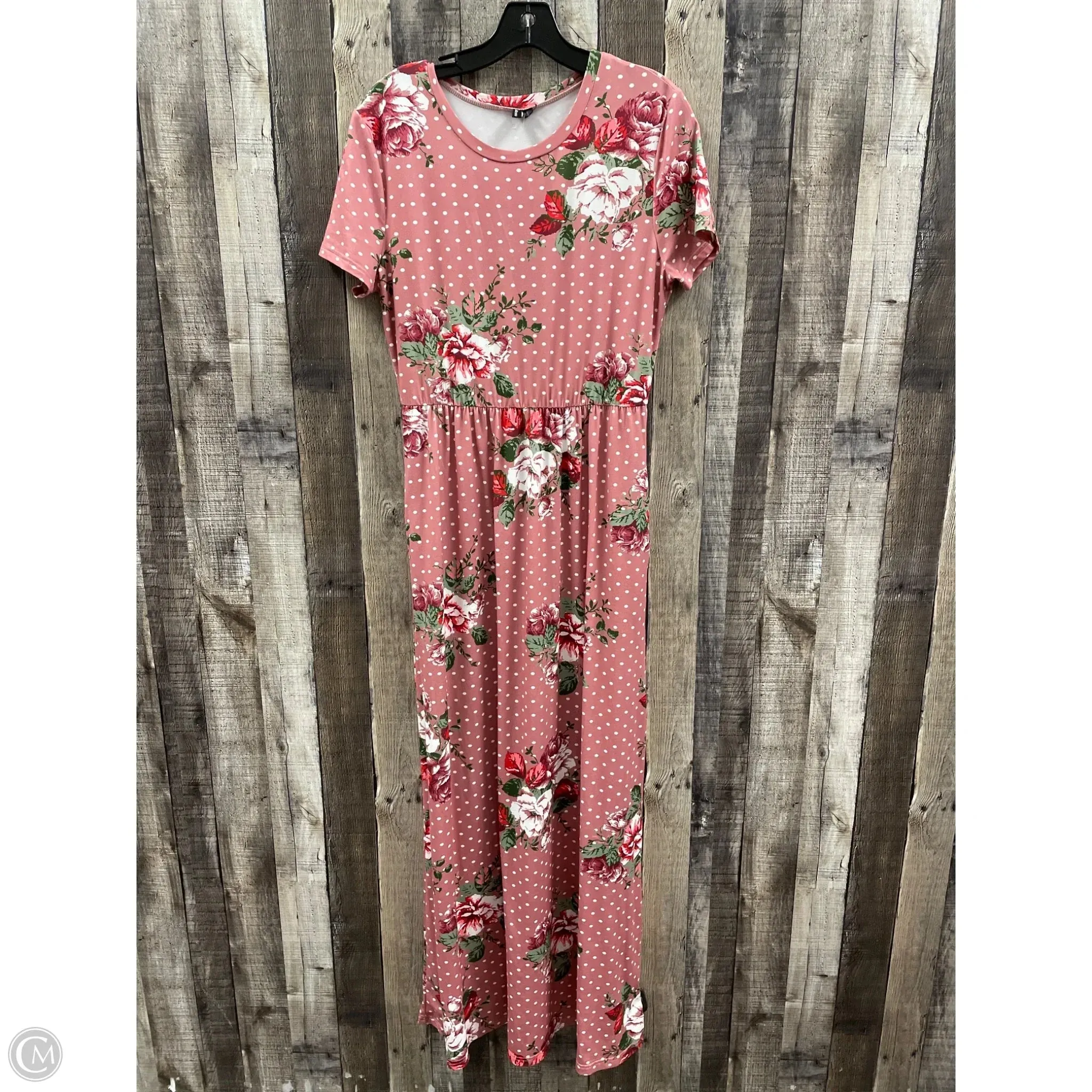 Dress Casual Maxi By Cme In Pink. Size: L