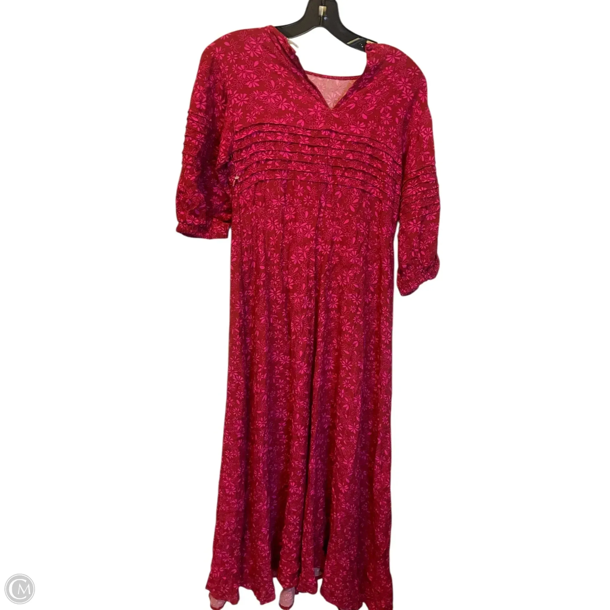 Dress Casual Maxi By Free People In Pink & Red. Size: 2