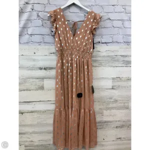 Dress Casual Maxi By Lulus In Tan. Size: S