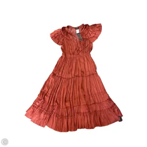 Dress Casual Midi By Cmc In Orange. Size: M