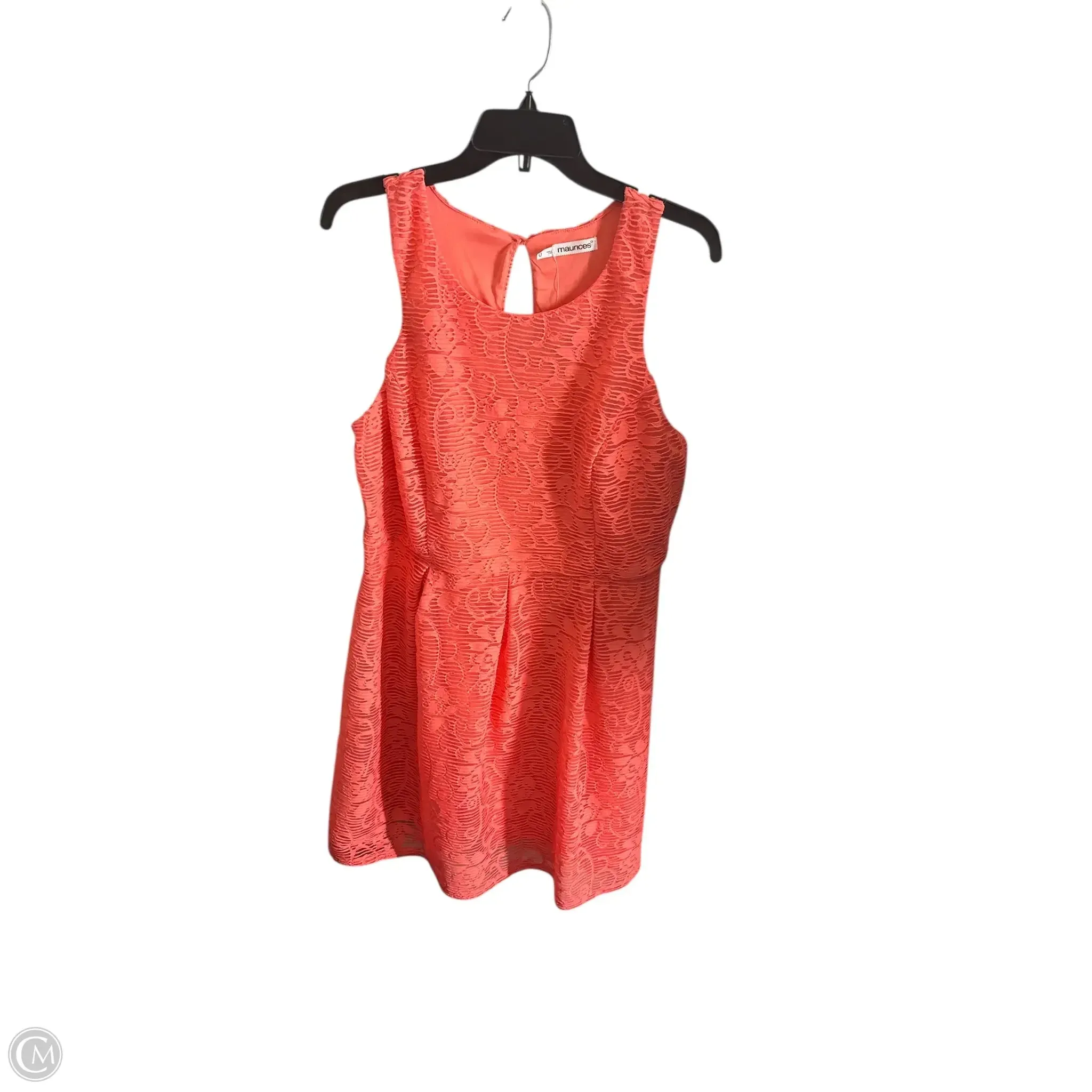 Dress Casual Midi By Maurices In Orange. Size: 0