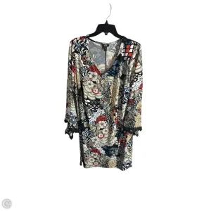 Dress Casual Midi By Msk In Multi-colored. Size: 2x