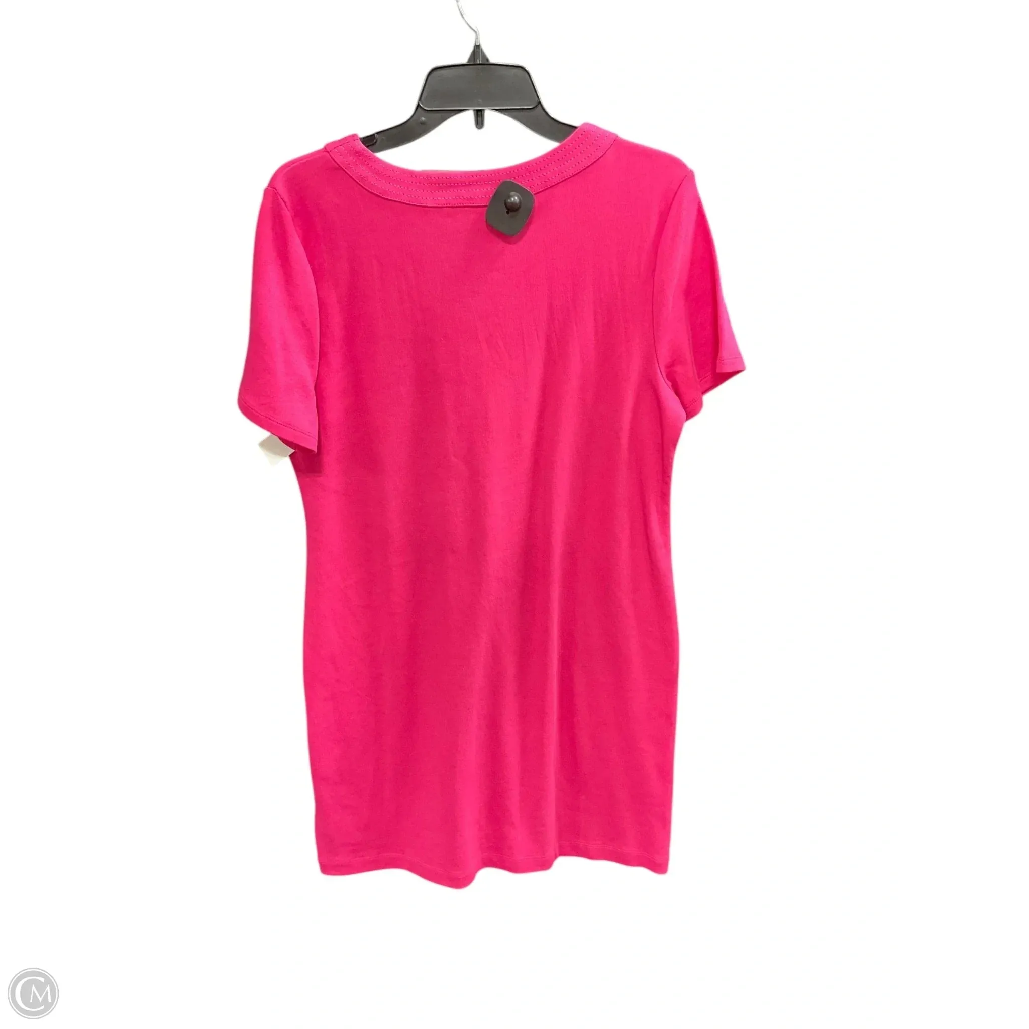 Dress Casual Midi By Talbots In Pink. Size: L