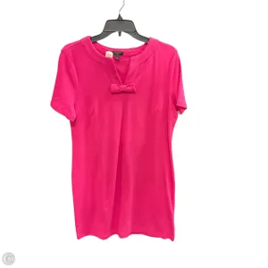 Dress Casual Midi By Talbots In Pink. Size: L
