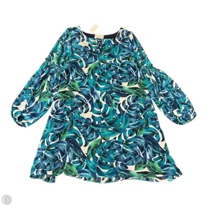 Dress Casual Short By Cmc In Blue & Green. Size: S