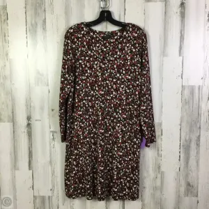 Dress Casual Short By J. Jill In Black & Red. Size: M