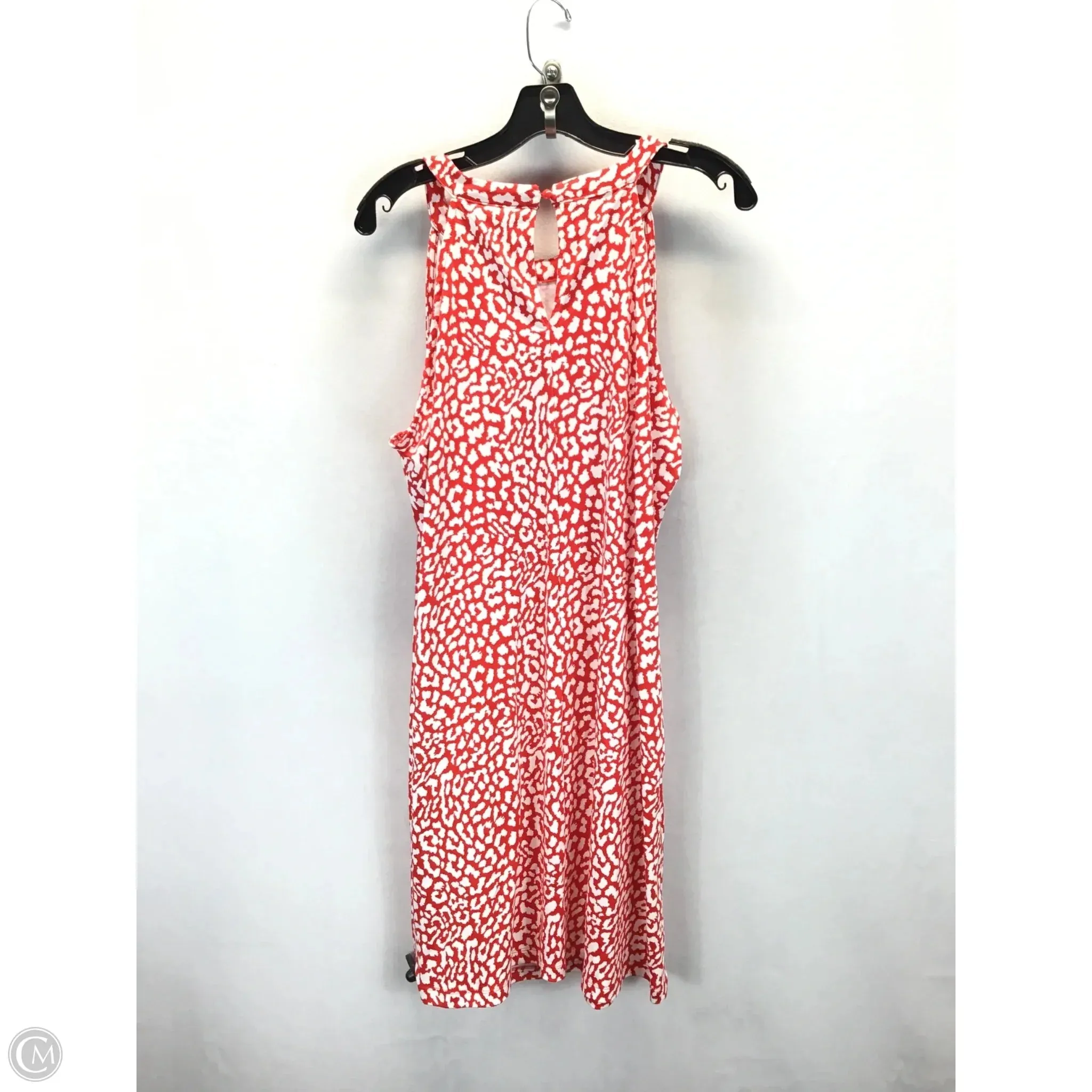 Dress Casual Short By New York And Co In Red & White. Size: Xl