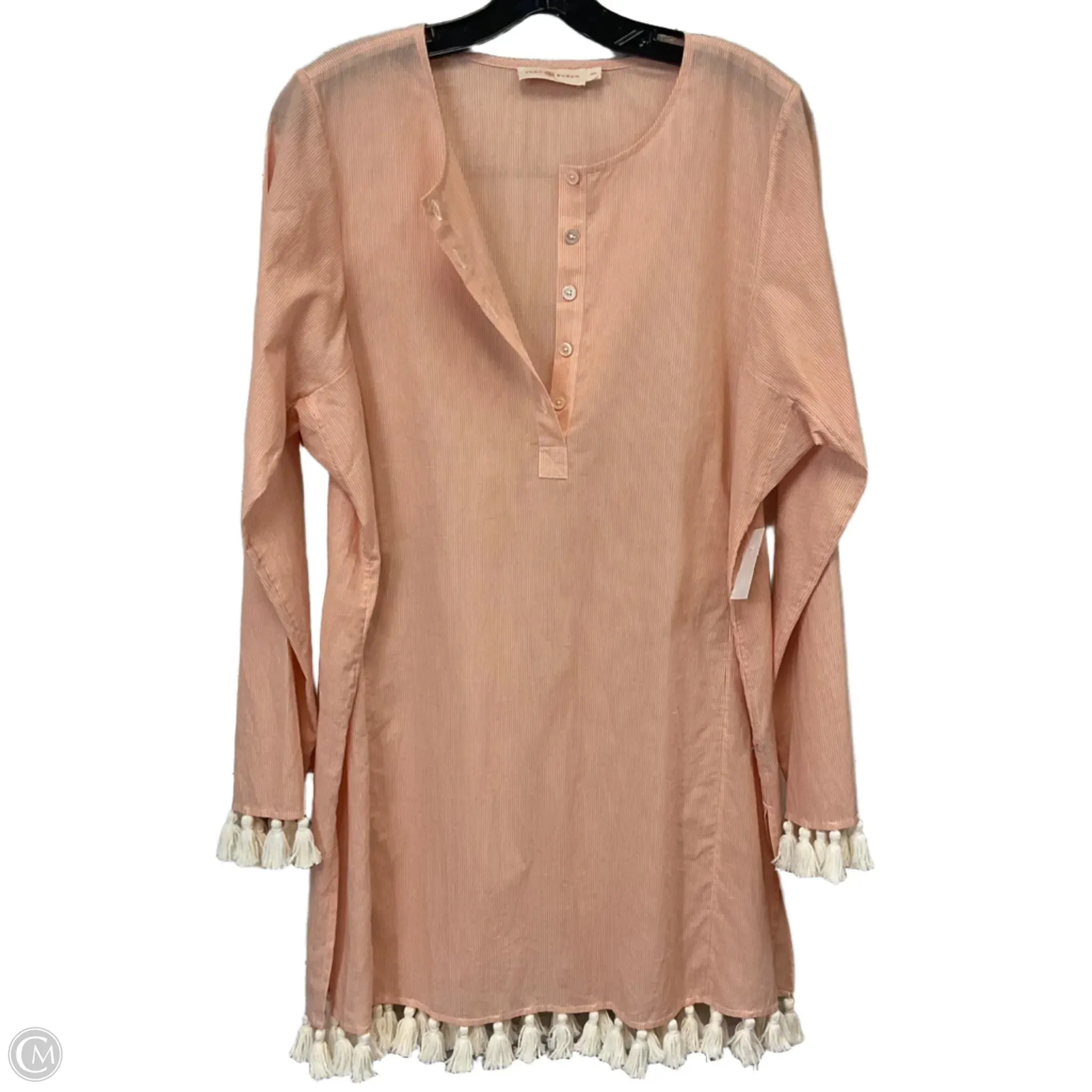 Dress Designer By Tory Burch In Orange. Size: M