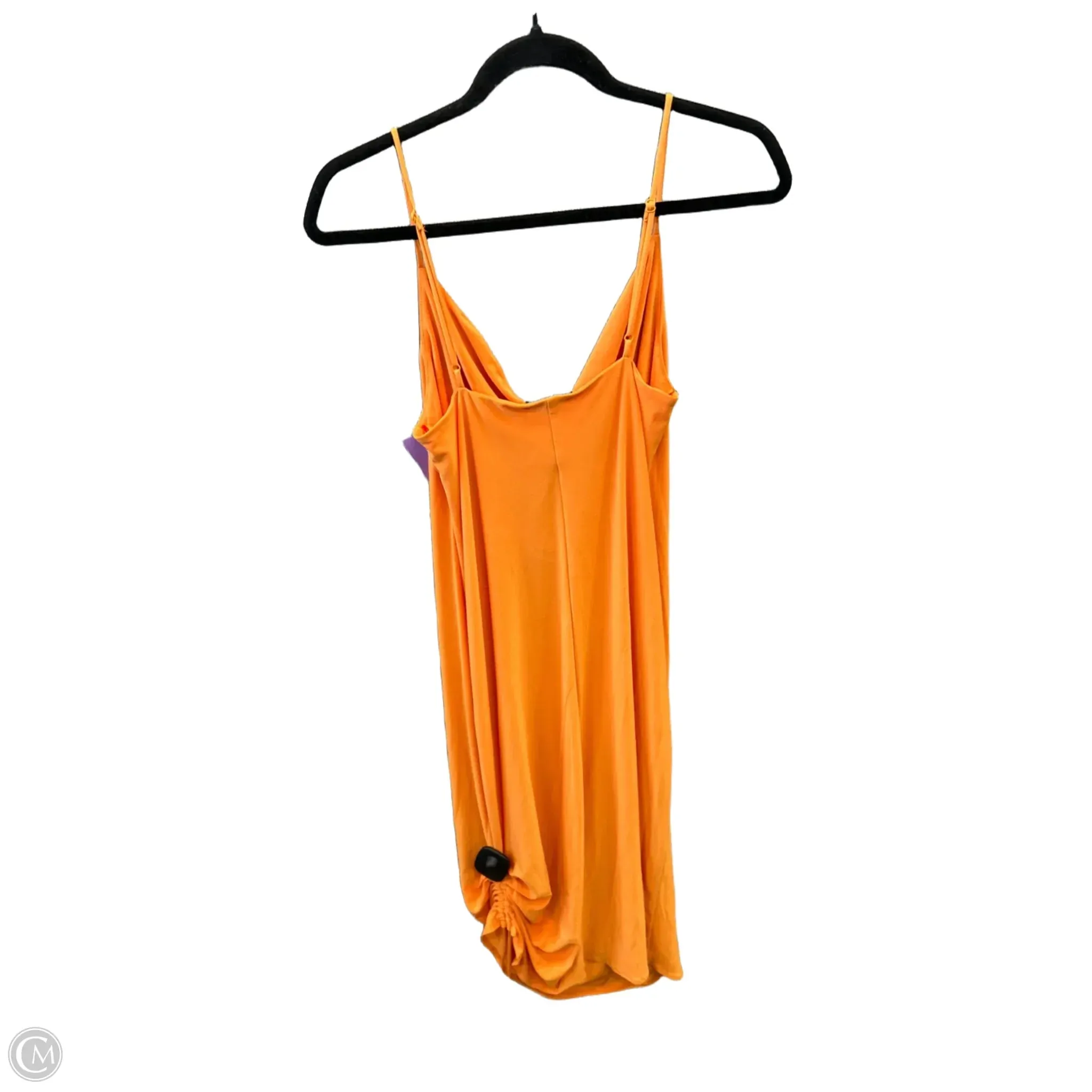 Dress Party Midi By Zara In Orange. Size: S