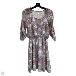 Dress Work By Charming Charlie In Pink & Tan. Size: S