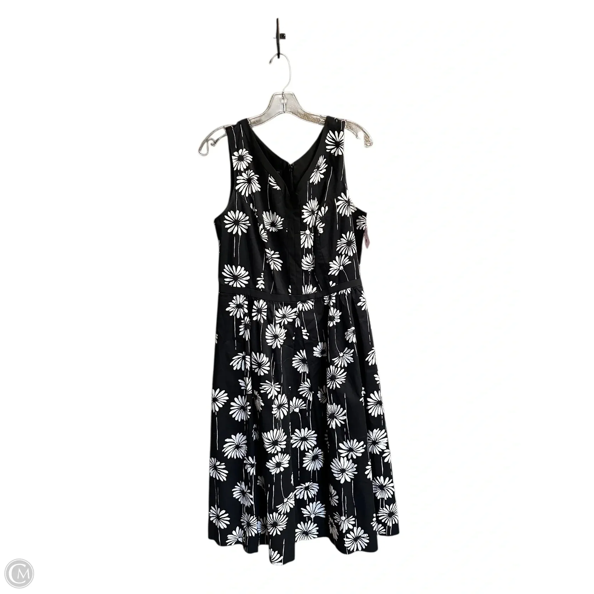 Dress Work By Talbots In Black & White. Size: L