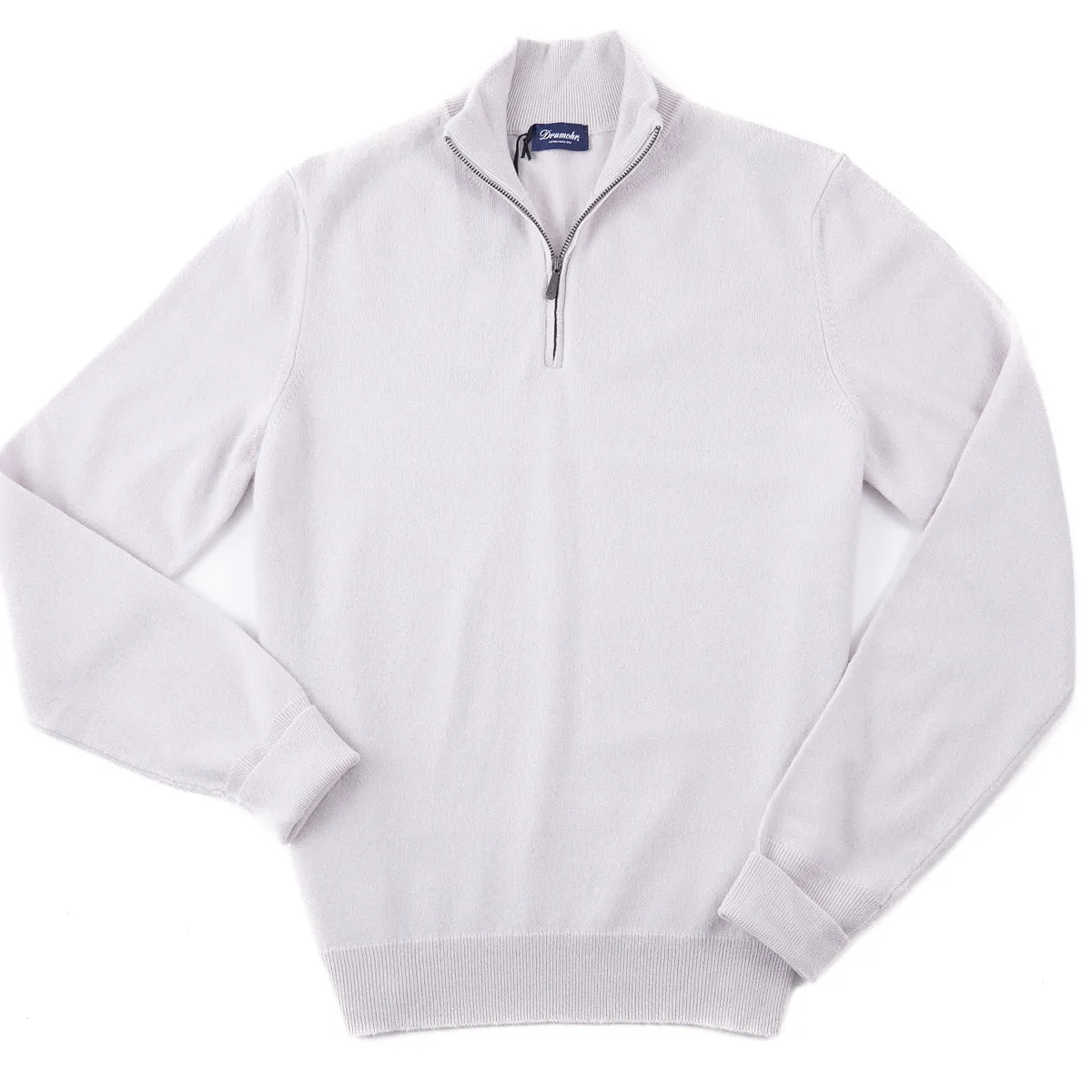 Drumohr Half-Zip Cashmere Sweater