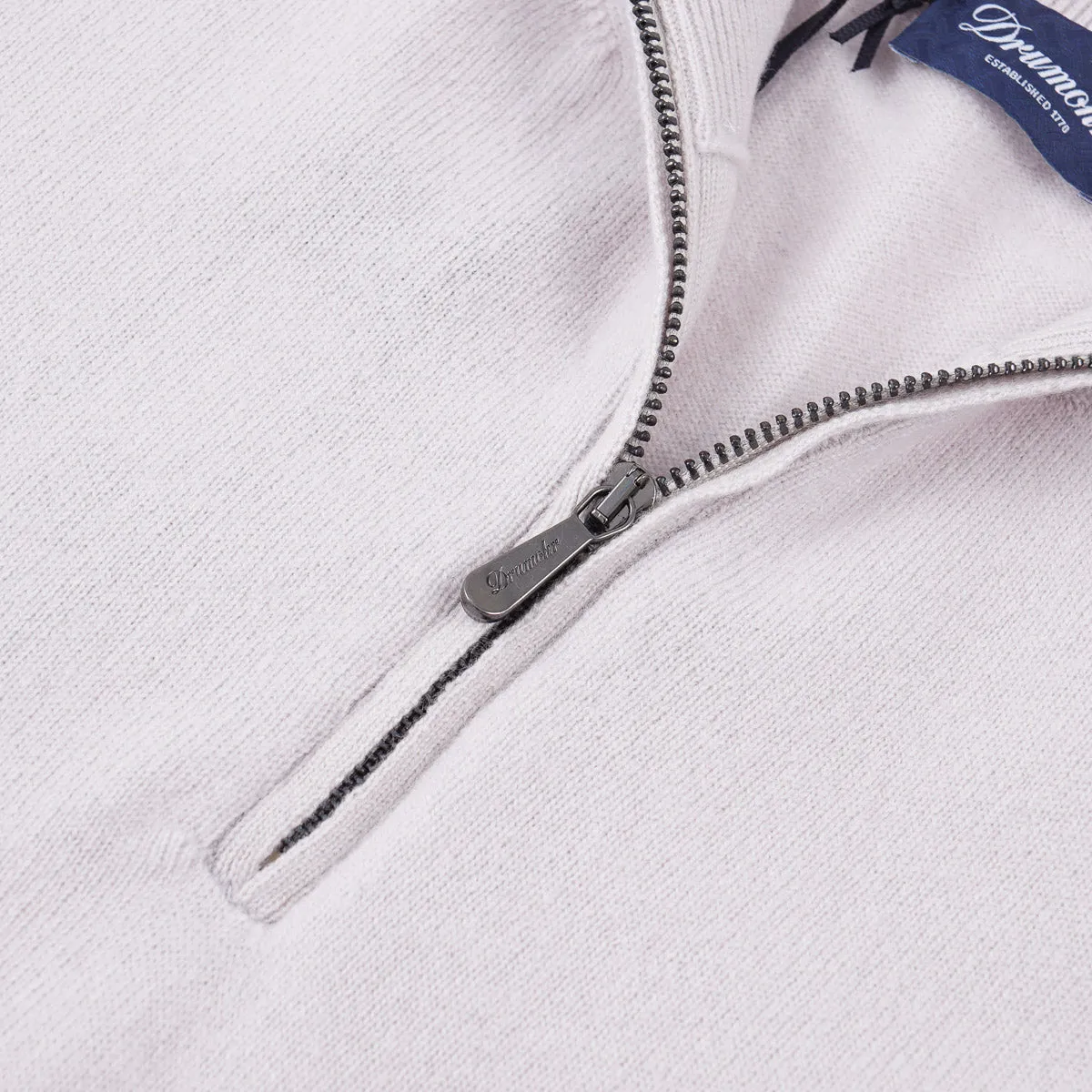 Drumohr Half-Zip Cashmere Sweater