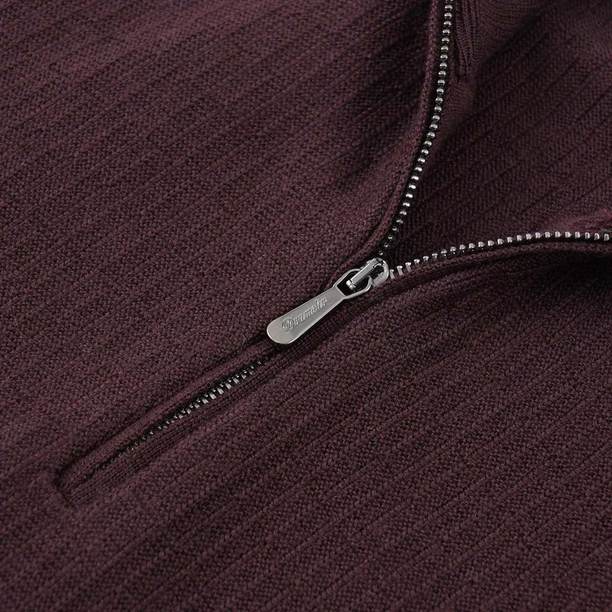 Drumohr Half-Zip Merino Wool Sweater