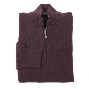 Drumohr Half-Zip Merino Wool Sweater