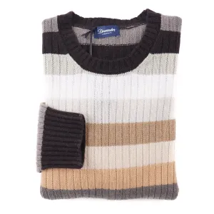 Drumohr Multi-Striped Cashmere Sweater