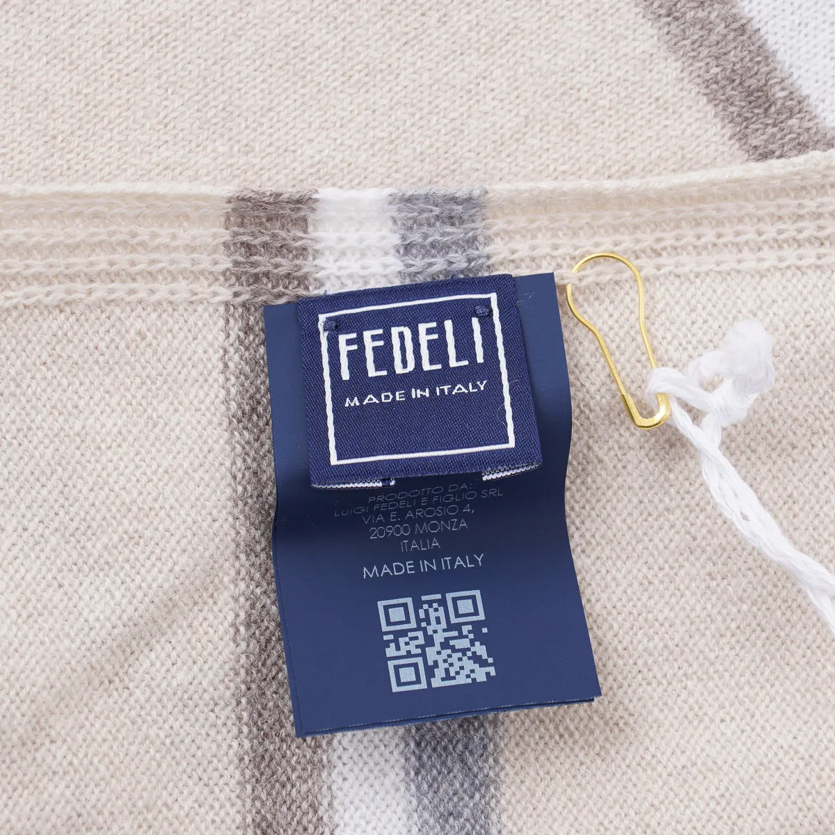 Fedeli Mid-Weight Cashmere Scarf