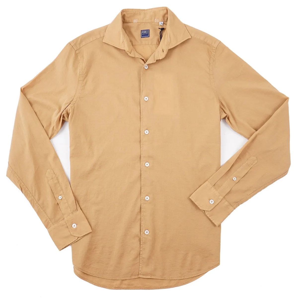 Fedeli 'Sean Panamino' Lightweight Cotton Shirt