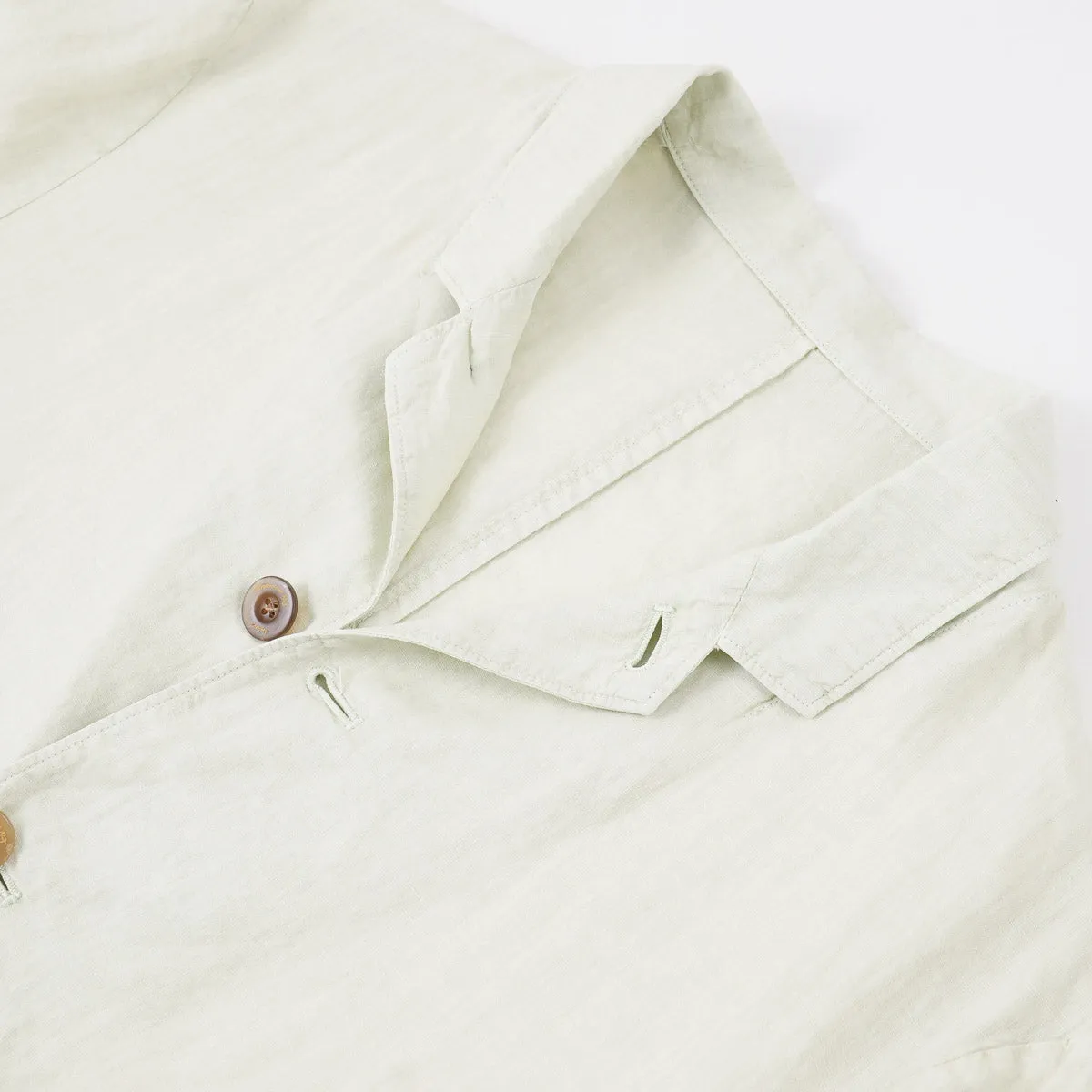 Finamore Unlined Lightweight Linen Jacket