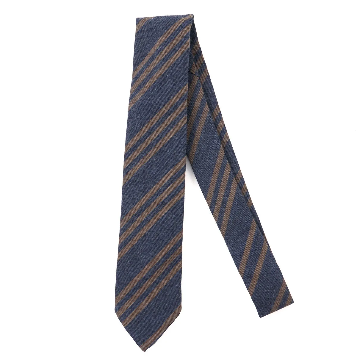Finamore Unlined Lightweight Wool Tie