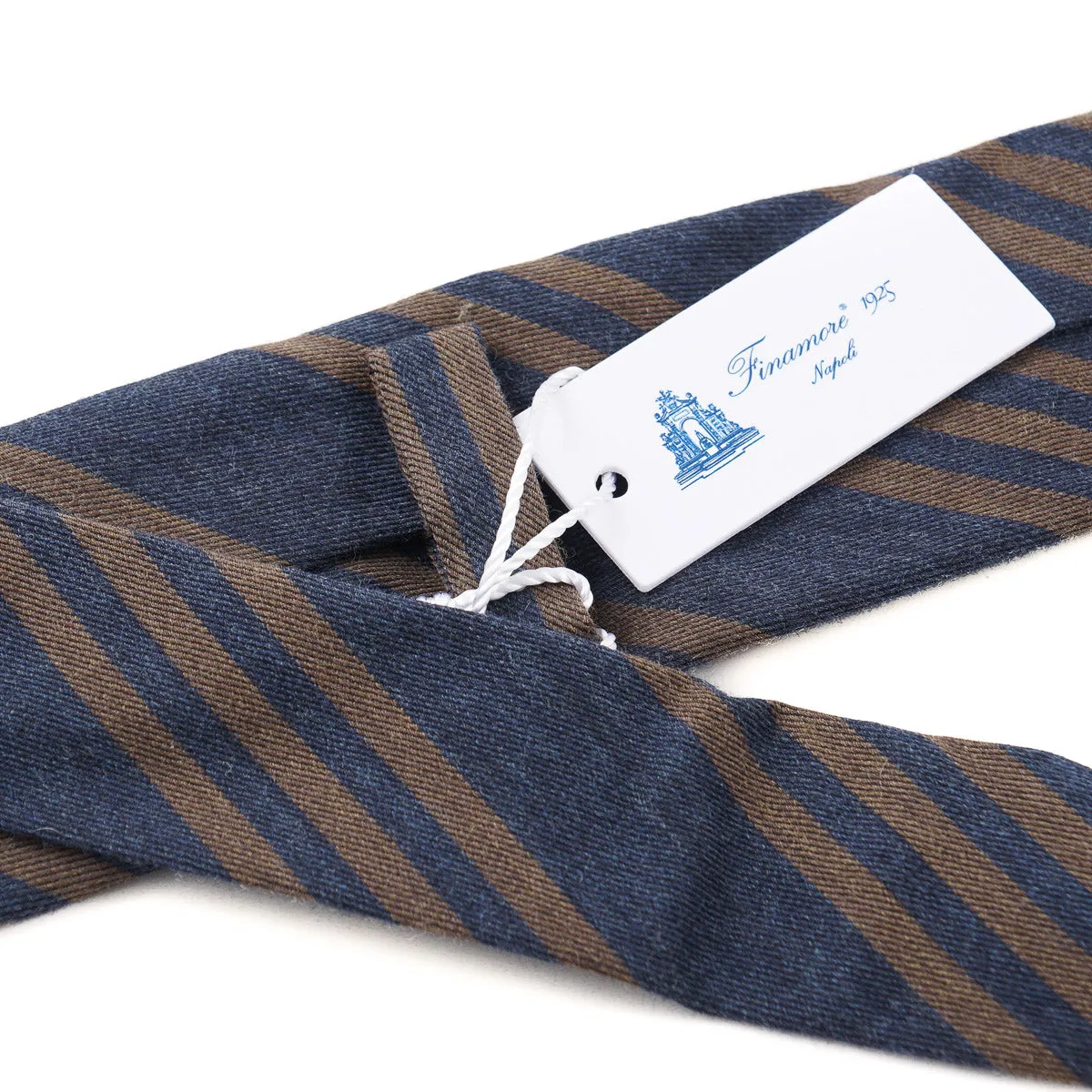 Finamore Unlined Lightweight Wool Tie