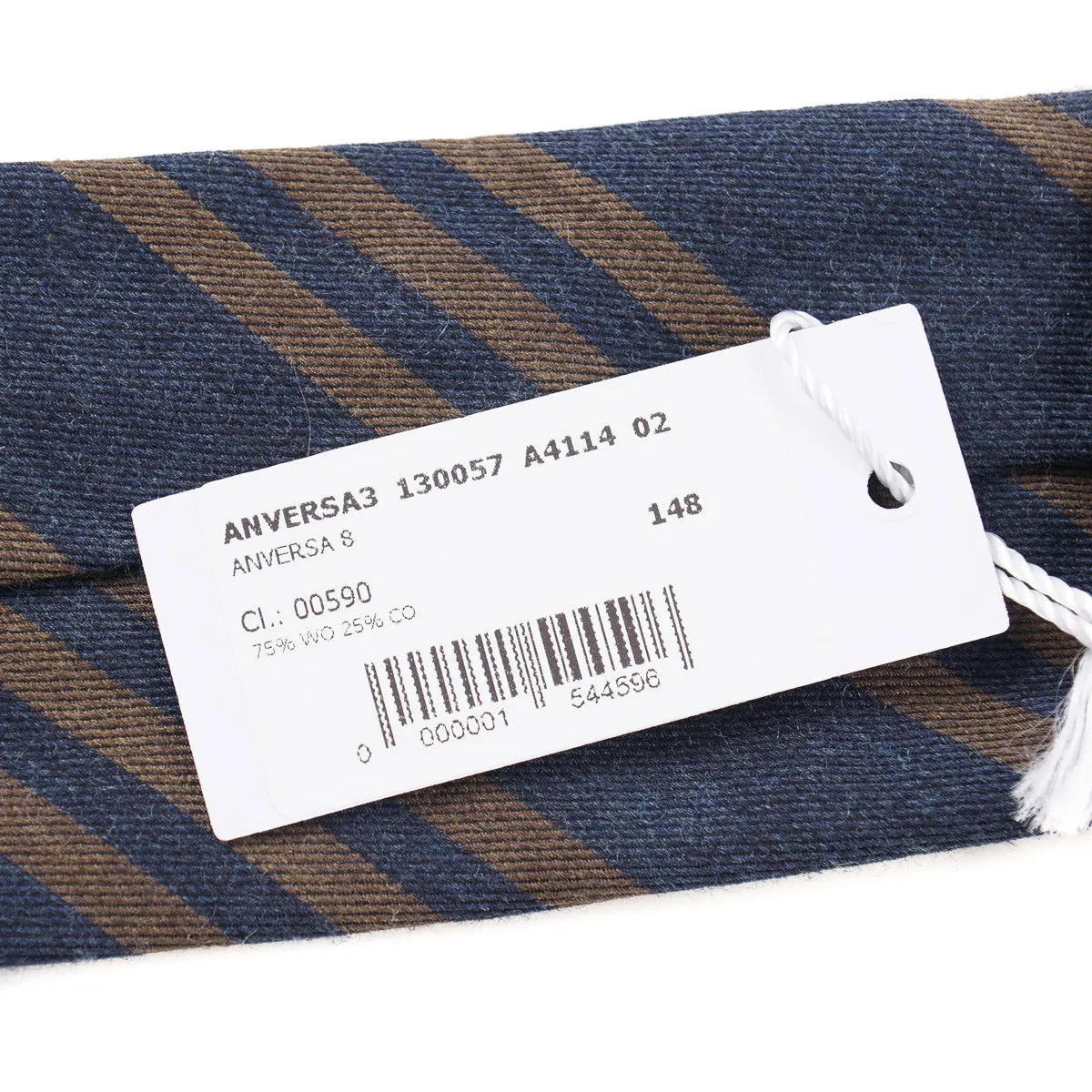 Finamore Unlined Lightweight Wool Tie