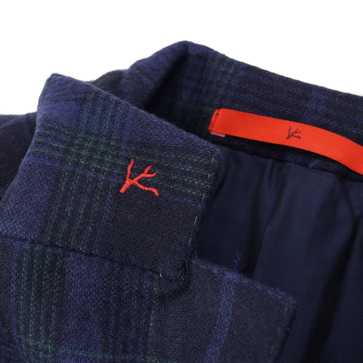 Isaia Flannel Wool-Cashmere Sport Coat