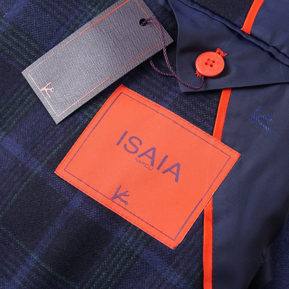 Isaia Flannel Wool-Cashmere Sport Coat