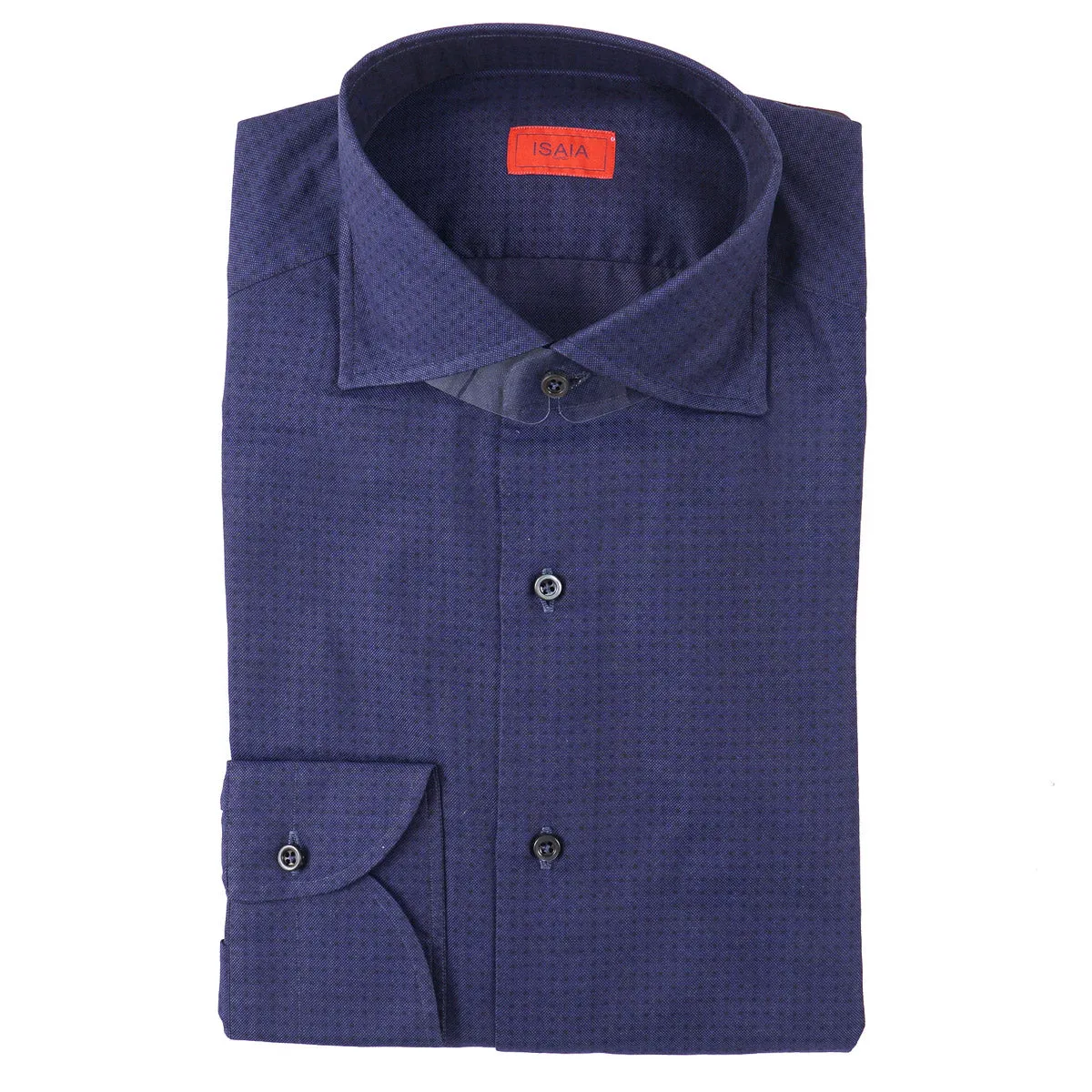 Isaia 'Mix' Printed Cotton Shirt