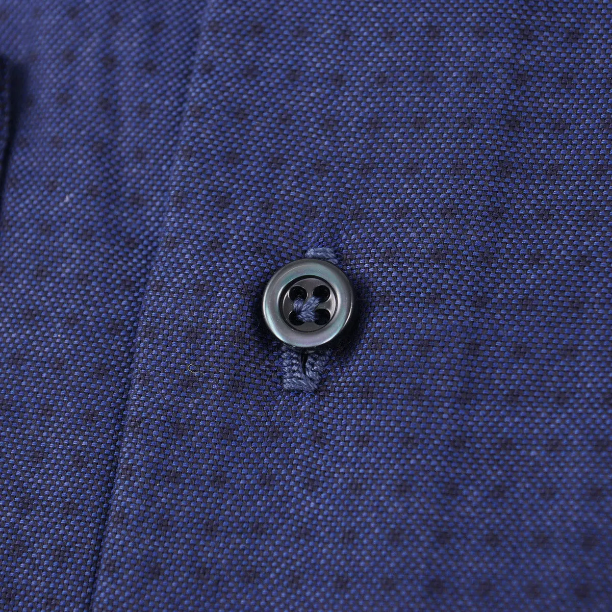 Isaia 'Mix' Printed Cotton Shirt