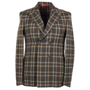 Isaia Soft Flannel Wool Sport Coat