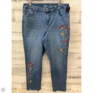 Jeans Boyfriend By Style And Company In Blue Denim. Size: 12