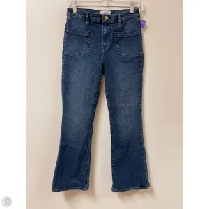 Jeans Flared By Frame In Blue Denim. Size: 2