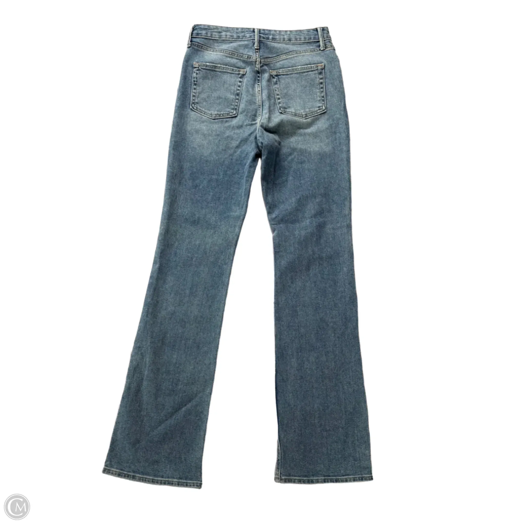 Jeans Flared By Just Black In Blue Denim. Size: 6