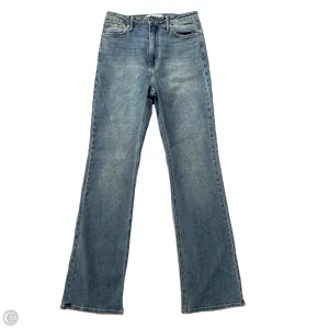 Jeans Flared By Just Black In Blue Denim. Size: 6