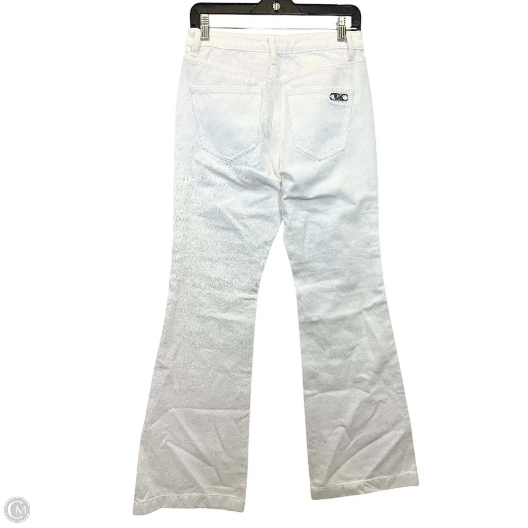 Jeans Flared By Michael By Michael Kors In White. Size: 2