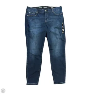 Jeans Skinny By Torrid In Blue Denim. Size: 22