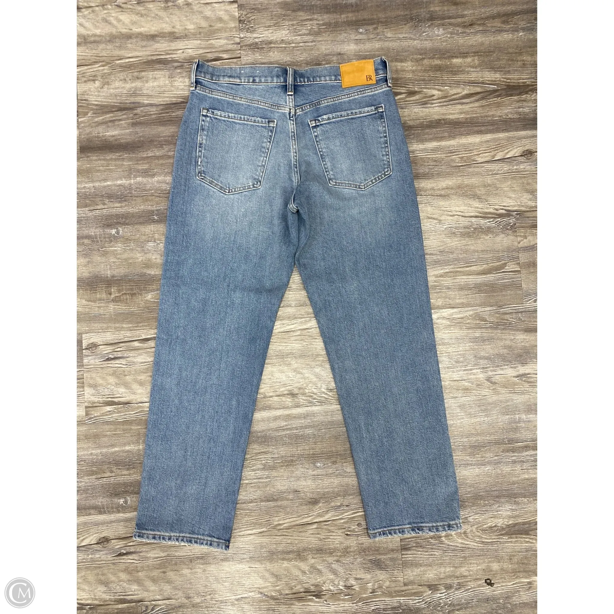 Jeans Straight By Banana Republic In Blue Denim. Size: 8