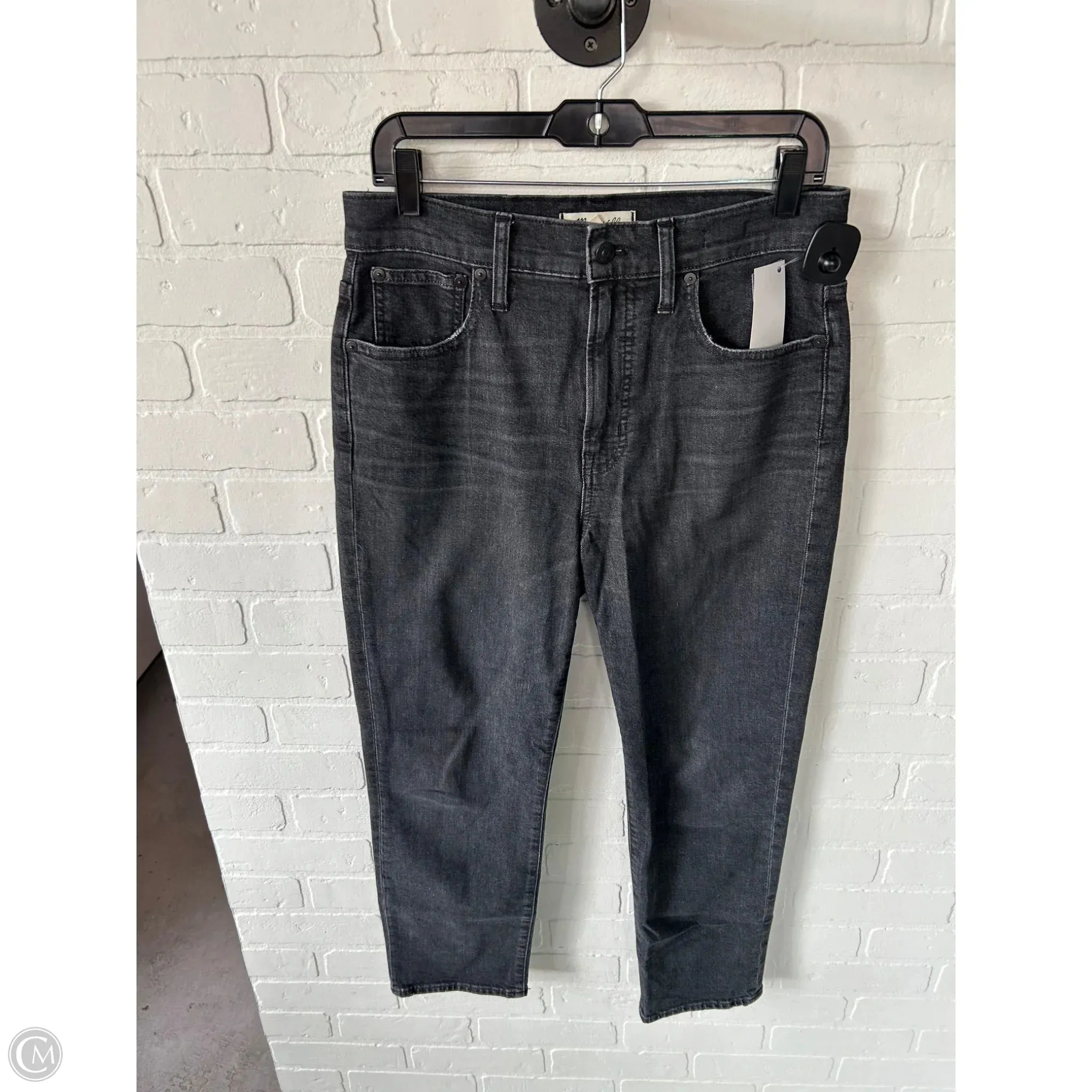 Jeans Straight By Madewell In Black. Size: 6