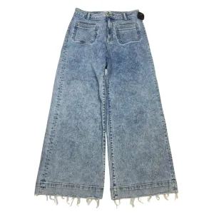 Jeans Wide Leg By Ceros In Blue Denim. Size:6