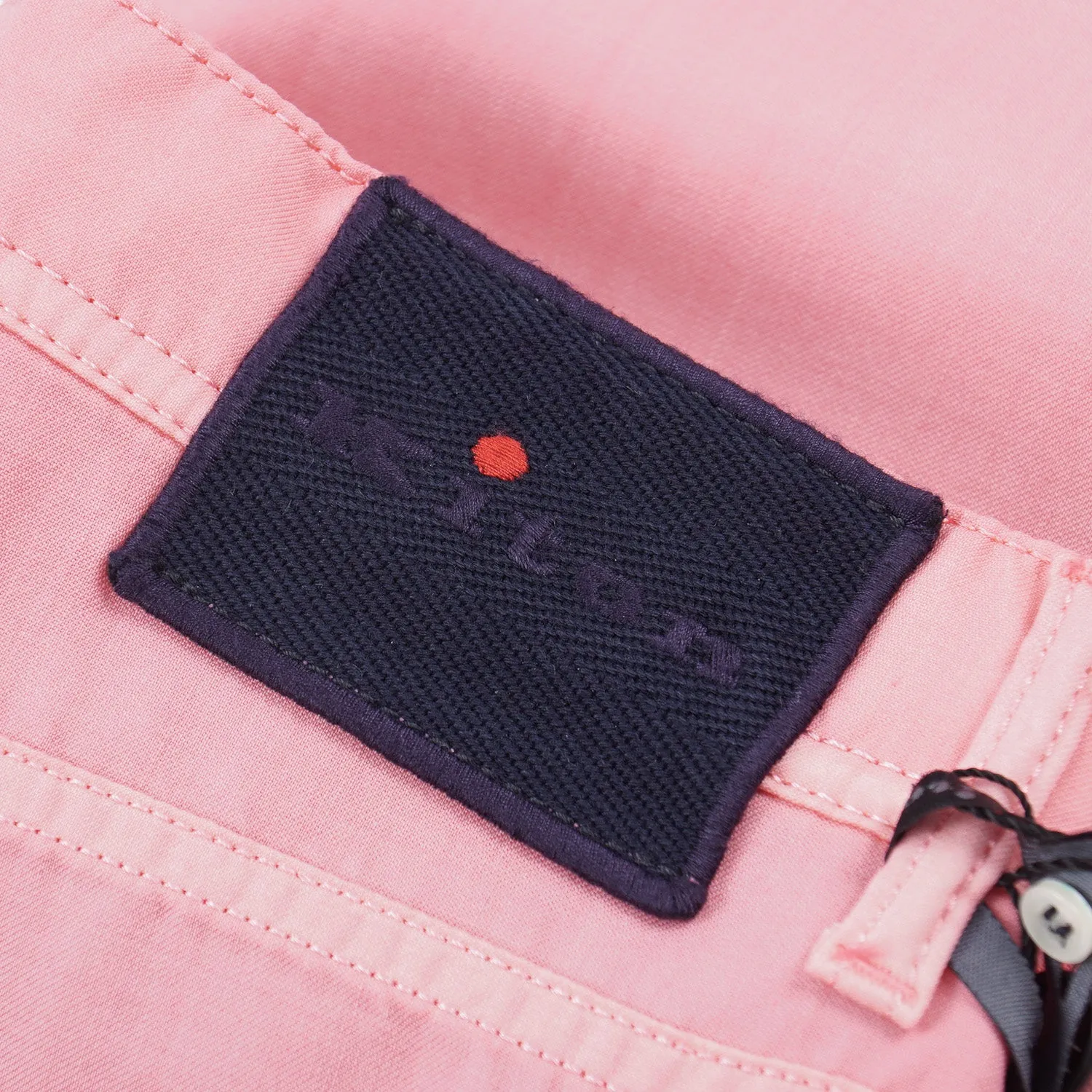 Kiton Slim Fit Five-Pocket Wool Pants