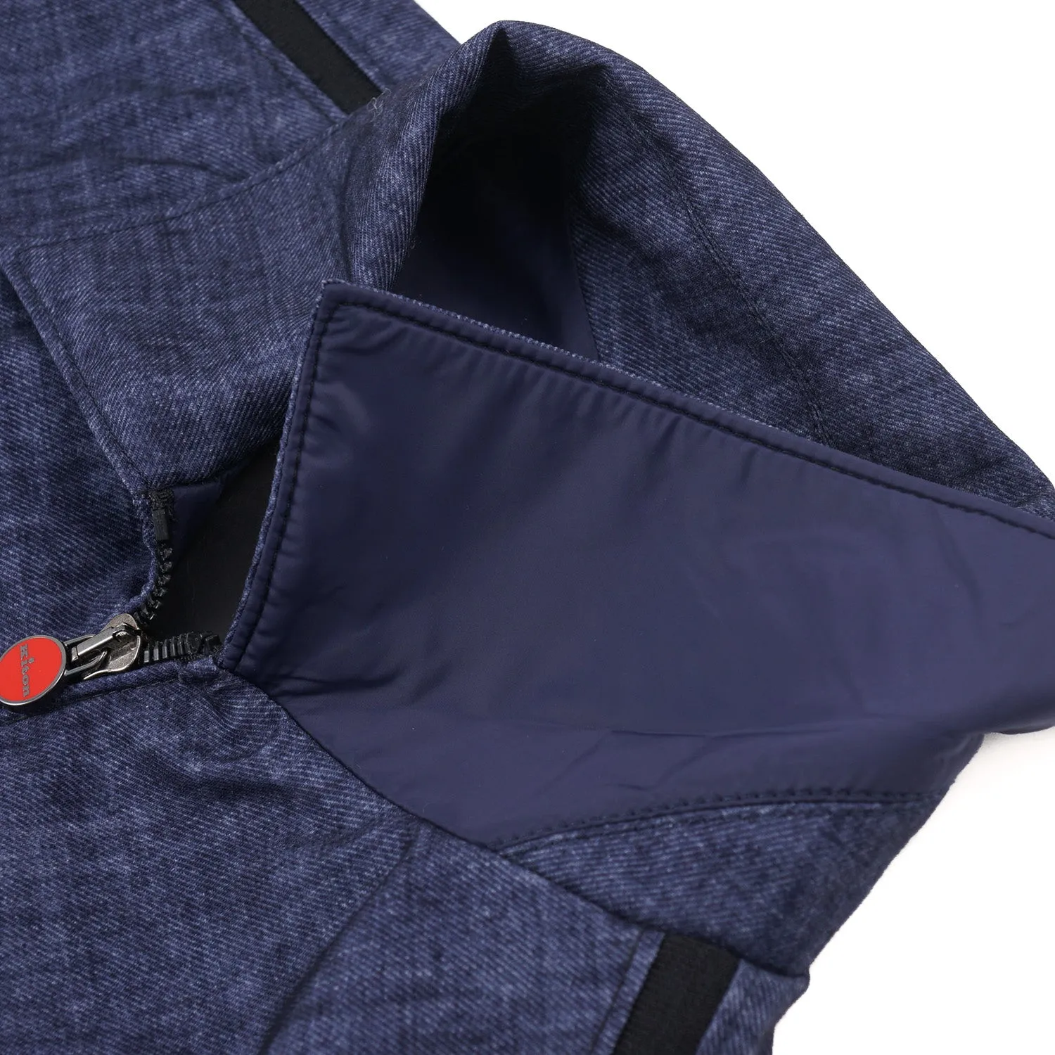 Kiton Techno Wool Shirt Jacket