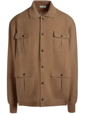 Knitted Cashmere Shirt