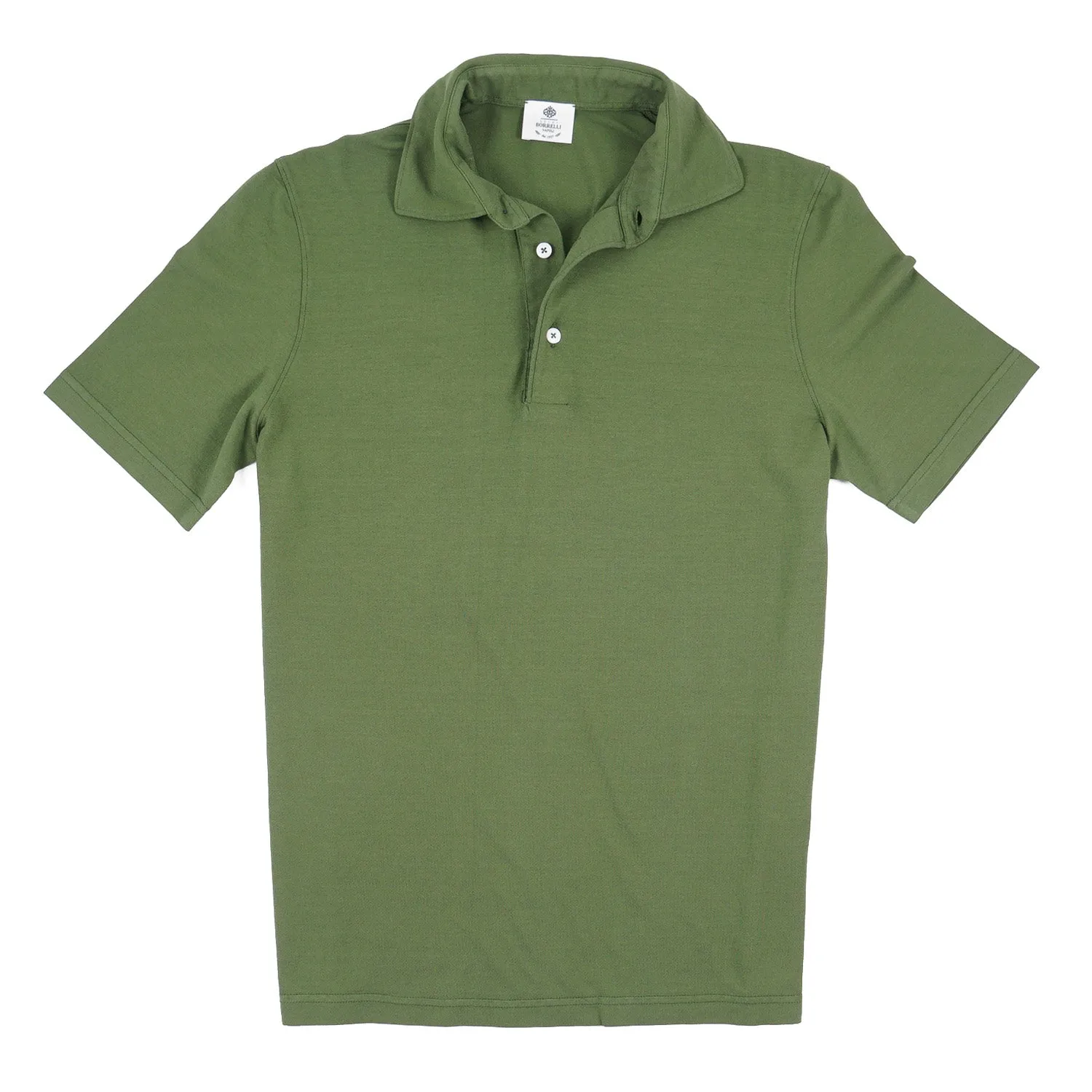 Luigi Borrelli Slim-Fit Cotton Polo Shirt