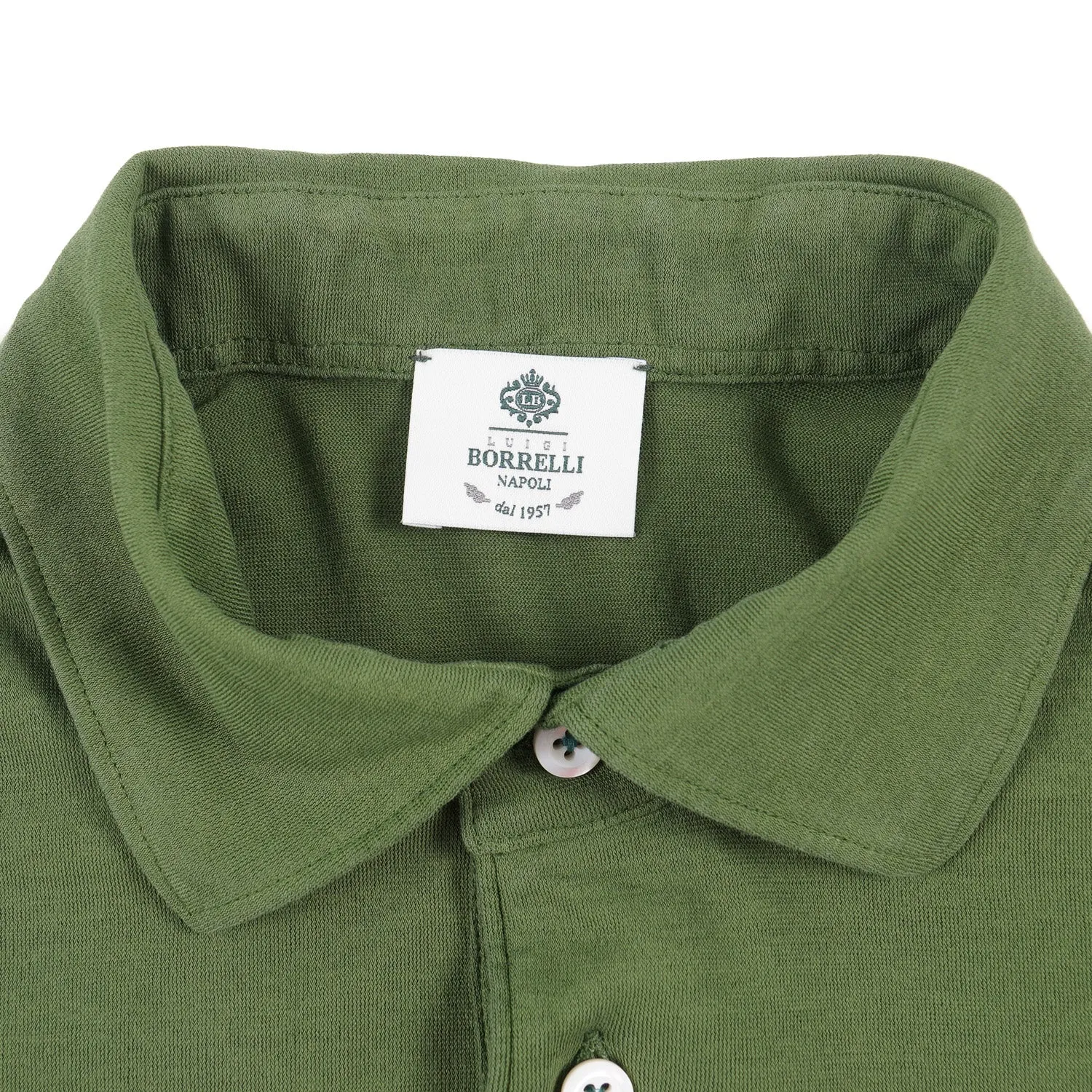 Luigi Borrelli Slim-Fit Cotton Polo Shirt